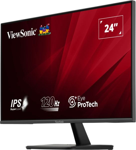 Viewsonic VA2456A-MHD computer monitor 61 cm (24") 1920 x 1080 pixels Full HD LED Black - VA2456A-MHD