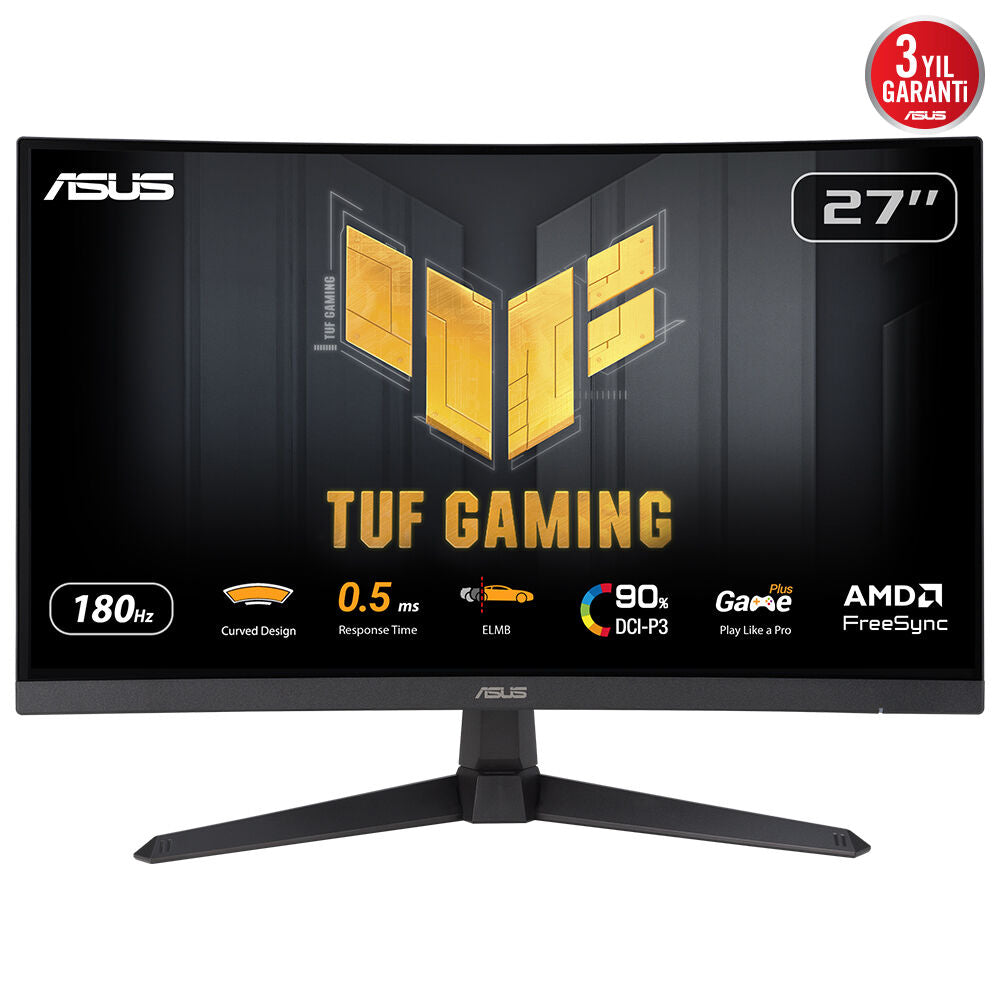 ASUS TUF Gaming VG27WQ3B computer monitor 68.6 cm (27") 2560 x 1440 pixels Quad HD LCD Black - VG27WQ3B ASUS