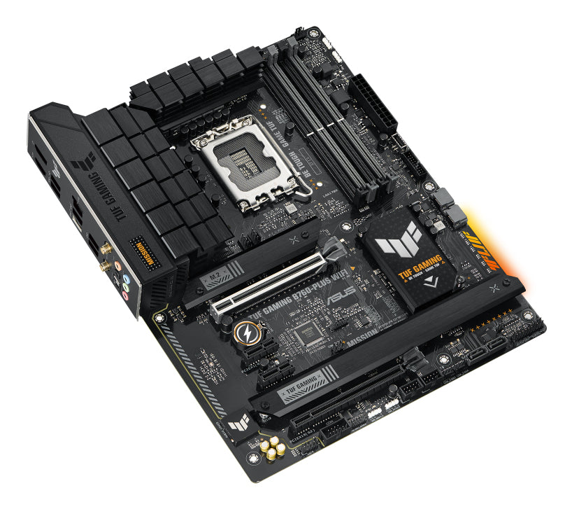 ASUS TUF Gaming B760-Plus WIFI motherboard Intel B760 LGA 1700 ATX - TUF GAMING B760-PLUS WIFI