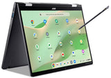 Acer Chromebook Enterprise Spin 714 CP714-2WN-3338 Intel® Core™ i3 i3-1315U 35.6 cm (14") Touchscreen Full HD 8 GB LPDDR4x-SDRAM 128 GB SSD Wi-Fi 6E (802.11ax) ChromeOS Grey - NX.KLCAA.001 ACER