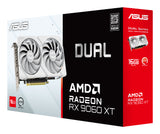 ASUS Dual -RX9060XT-16G-WHITE AMD Radeon RX 9060 XT 16 GB GDDR6 - DUAL-RX9060XT-16G-WHITE