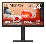 LG 24BA650 computer monitor 60.5 cm (23.8") 1920 x 1080 pixels Full HD LED Black - 24BA650-B