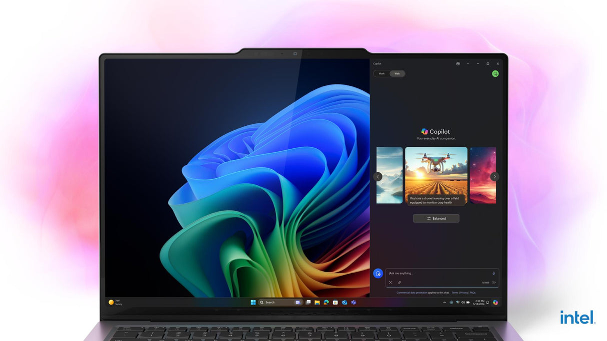 Lenovo ThinkPad X9-14 Gen 1 Aura Edition Copilot+ PC Intel Core Ultra 5 226V Laptop 35.6 cm (14") WUXGA 16 GB LPDDR5x-SDRAM 512 GB SSD Wi-Fi 7 (802.11be) Windows 11 Pro English Grey - 21QA0000US LENOVO