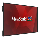 Viewsonic CDE6531 Signage Display Digital signage flat panel 165.1 cm (65") Wi-Fi 500 cd/m² 4K Ultra HD Black Built-in processor Android 14 24/7 - CDE6531