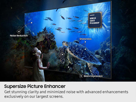 Samsung QN90F QN115QN90FFXZA TV 2.92 m (115") 4K Ultra HD Smart TV Wi-Fi Black - QN115QN90FFXZA SAMSUNG