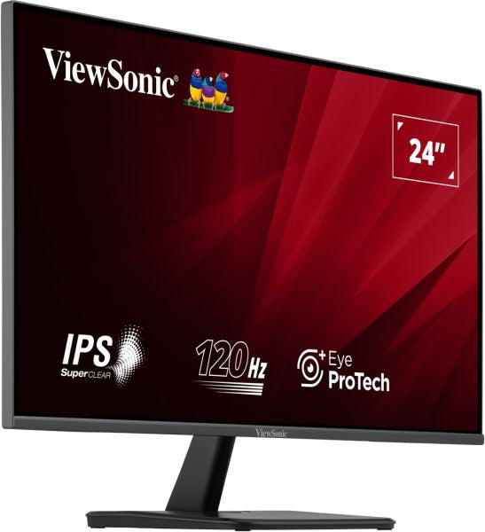 Viewsonic VA2456A-MHD computer monitor 61 cm (24") 1920 x 1080 pixels Full HD LED Black - VA2456A-MHD