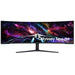 Samsung LS57CG952NNXZA computer monitor 144.8 cm (57") 7680 x 2160 pixels Dual UHD LCD Black, White - S57CG952NN
