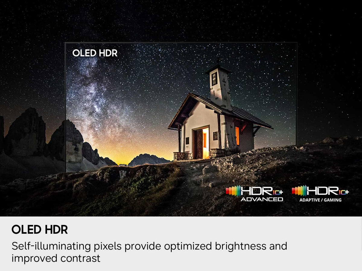 Samsung QN77S85HAEXZA TV 195.6 cm (77") 4K Ultra HD Smart TV Wi-Fi Black - QN77S85HAEXZA SAMSUNG