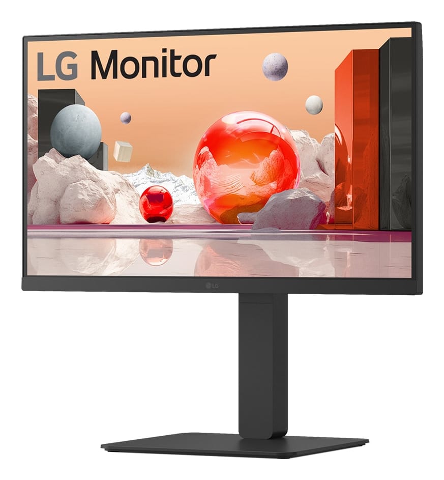 LG 24BA650 computer monitor 60.5 cm (23.8") 1920 x 1080 pixels Full HD LED Black - 24BA650-B LG