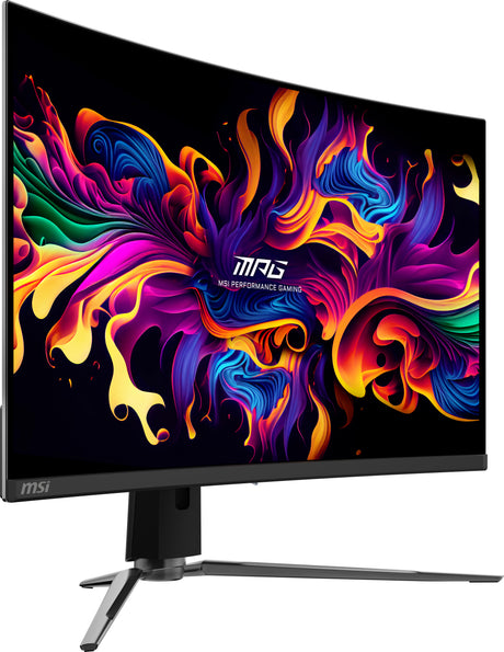 MSI MPG 321CURX QD-OLED computer monitor 80 cm (31.5") 3840 x 2160 pixels 4K Ultra HD Black - MPG321CURXQDOLED MSI