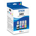 Epson (T502) Dye Black and Color Combo Pack - T502120-BCS