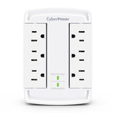 CyberPower CSB6WS surge protector White 6 AC outlet(s) 125 V 1.8 m - CSB6WS