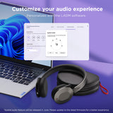 Lenovo 4XD1T60925 headphones/headset Wireless Head-band Office/Call center USB Type-C Bluetooth Grey - 4XD1T60925