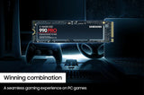 Samsung 990 PRO 4 TB M.2 PCI Express 4.0 NVMe V-NAND TLC - MZ-V9P4T0B/AM
