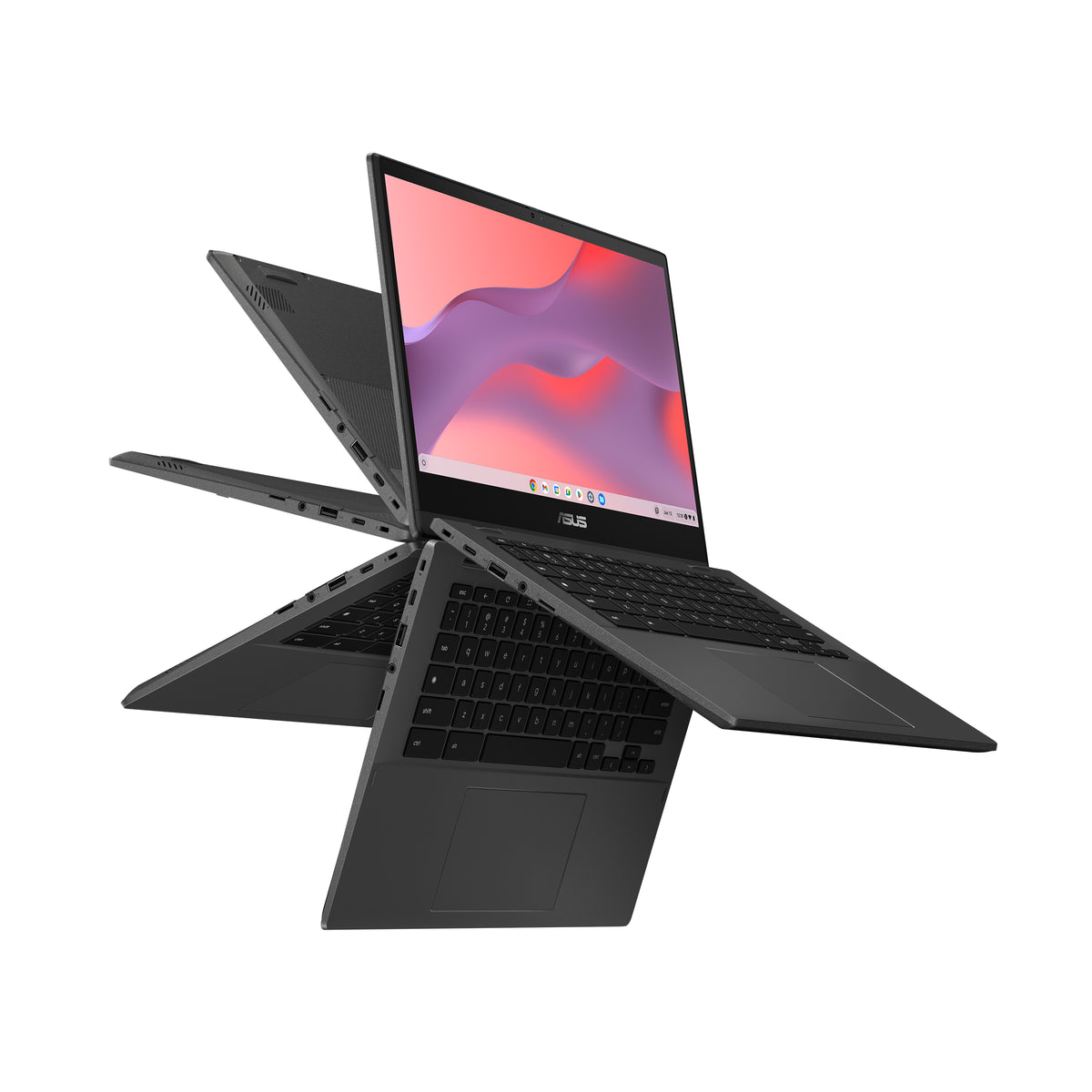 ASUS Chromebook CM14 Flip CM1402FM2A-DS84FT-S MediaTek Kompanio 520 35.6 cm (14") Touchscreen Full HD 8 GB LPDDR4x-SDRAM 64 GB eMMC Wi-Fi 6 (802.11ax) ChromeOS Grey - CM1402FM2A-DS84FT-S ASUS