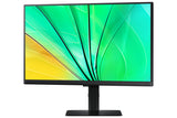 Samsung LS24D606EANXZA computer monitor 61 cm (24") 2560 x 1440 pixels Quad HD LCD Black - S24D606EAN