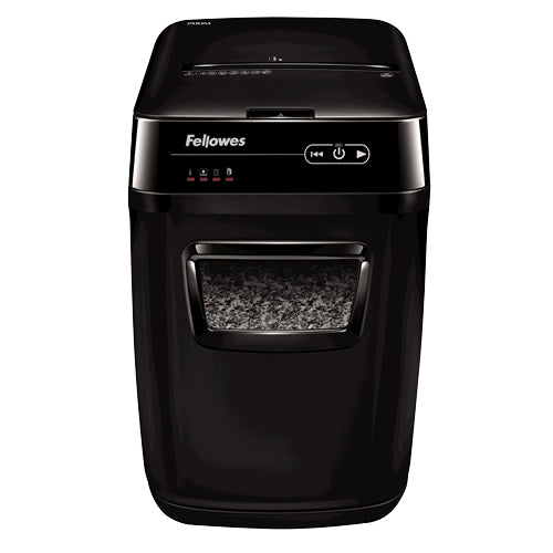 Fellowes 4656201 paper shredder Micro-cut shredding 22.8 cm Black - 4656201