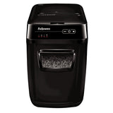 Fellowes 4656201 paper shredder Micro-cut shredding 22.8 cm Black - 4656201