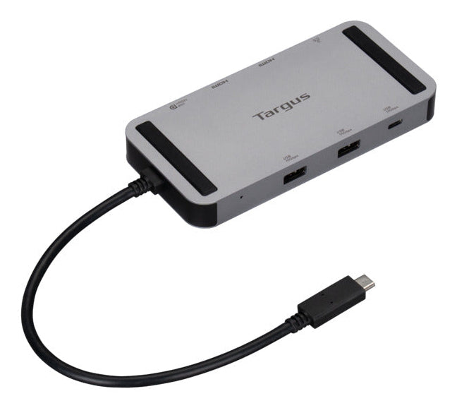 Targus DOCK429GL laptop dock/port replicator Wired USB4 Silver - DOCK429GL
