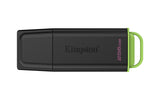 Kingston Technology DataTraveler 256GB Portable USB 3.2 Gen 1 Exodia Black/Green - DTXG2/256GB