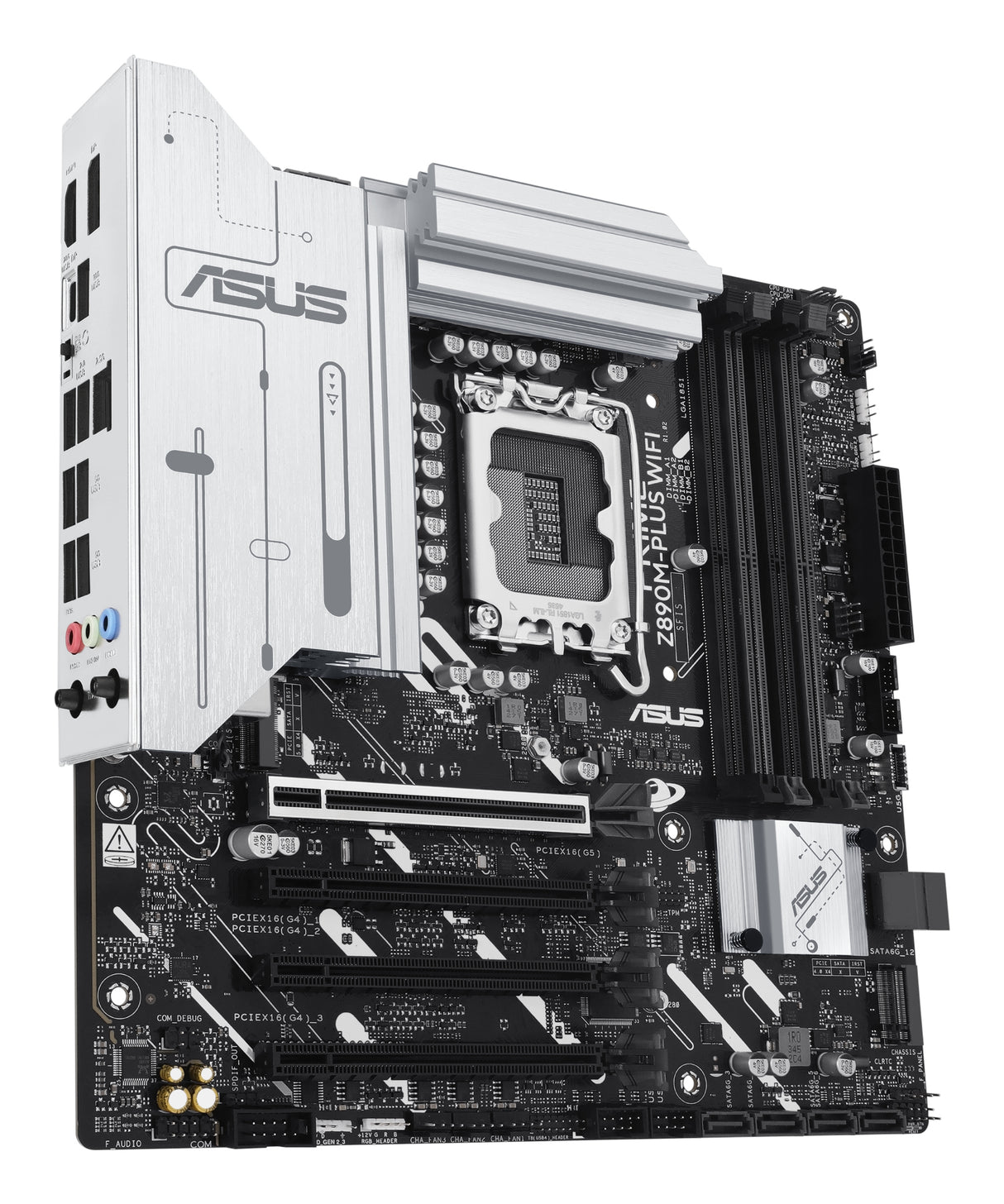 ASUS PRIME Z890M-PLUS WIFI Intel Z890 LGA 1851 (Socket V1) micro ATX - PRIME Z890M-PLUS WIFI