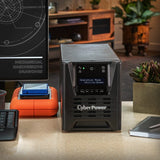 CyberPower Smart App Sinewave uninterruptible power supply (UPS) Line-Interactive 0.75 kVA 750 W 6 AC outlet(s) - PR750LCD3C CYBERPOWER