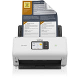 Brother Wireless High-Speed Desktop Scanner ADS-3300W - 48-bit Color - 40 ppm (Mono) - 40 ppm (Color - ADS3300W