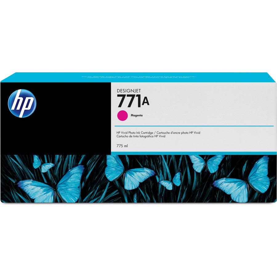 HP 771A 775-ml Magenta DesignJet Ink Cartridge B6Y17A