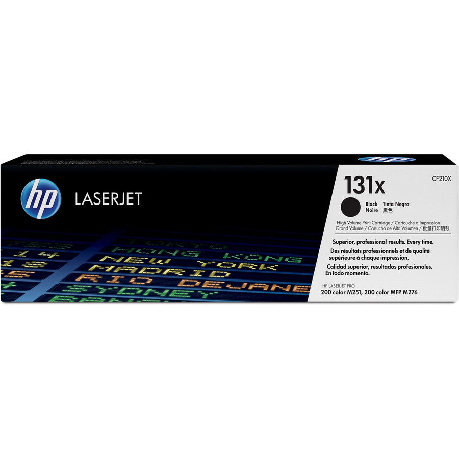 HP 131X High Yield Black Original LaserJet Toner Cartridge CF210X