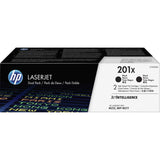 HP 201X 2-pack High Yield Black Original LaserJet Toner Cartridges CF400XD