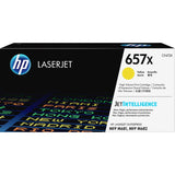 HP 657X High Yield Yellow Original LaserJet Toner Cartridge CF472X