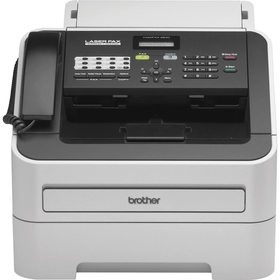 Brother FAX-2840 fax machine Laser 33.6 Kbit/s A4 Black, Grey - FAX2840