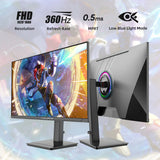 Haurve 27" FHD 1920x1080 360Hz Gaming Monitor (HG2736F)