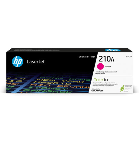 HP 210A Magenta Original LaserJet Toner Cartridge W2103A