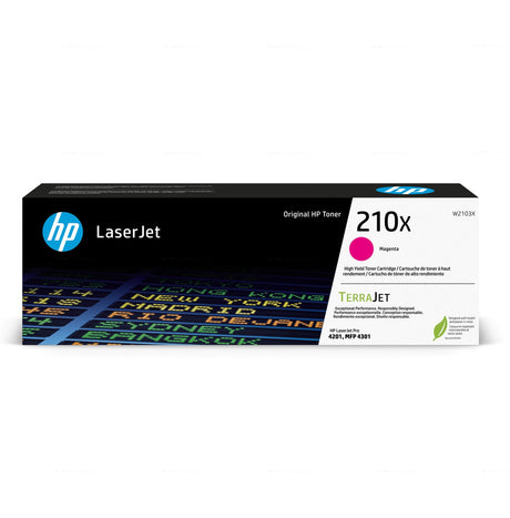 HP 210X Magenta Original LaserJet Toner Cartridge W2103X