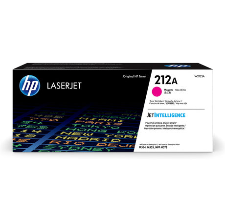 HP 212X High Yield Cyan Original LaserJet Toner Cartridge W2121X