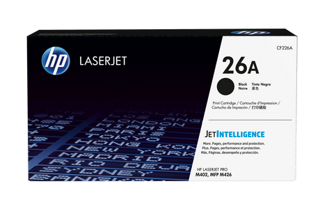 HP 26X High Yield Black Original LaserJet Toner Cartridge CF226X