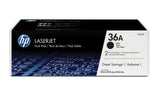 HP 55X 2-pack High Yield Black Original LaserJet Toner Cartridges CE255XD