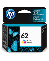 HP 62 Tri-color Original Ink Cartridge C2P06AN#140