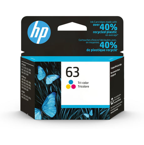 HP 63XL High Yield Tri-color Original Ink Cartridge F6U63AN#140