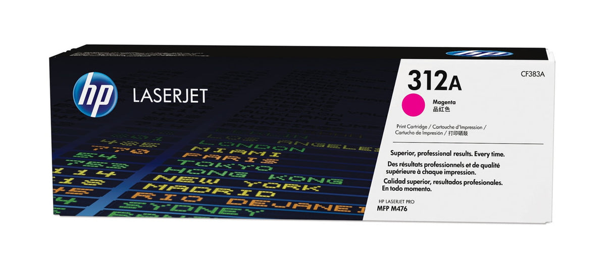 HP 654A Magenta Original LaserJet Toner Cartridge CF333A