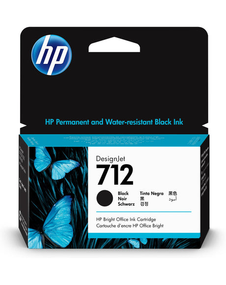 HP 712 3-pack 29-ml Cyan DesignJet Ink Cartridge 3ED77A