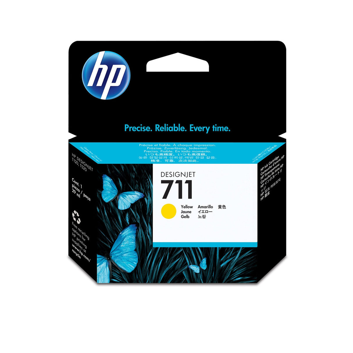 HP 730 300-ml Yellow DesignJet Ink Cartridge P2V70A