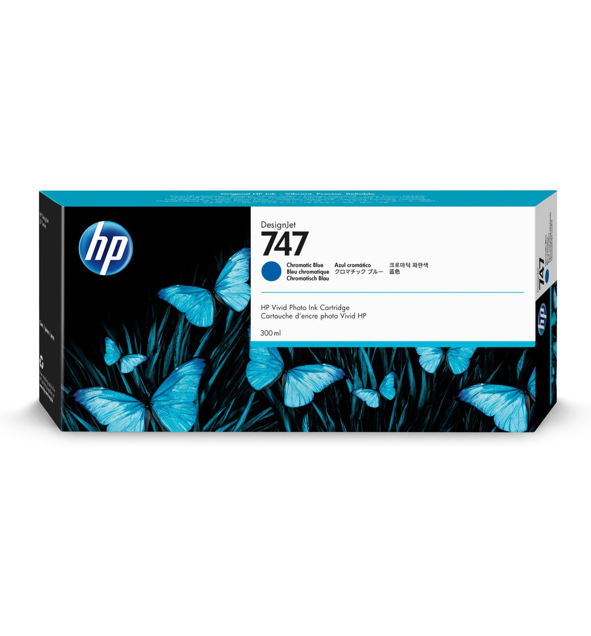 HP 746 300-ml Photo Black DesignJet Ink Cartridge P2V82A