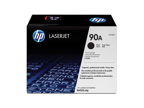 HP 90A Black Original LaserJet Toner Cartridge CE390A