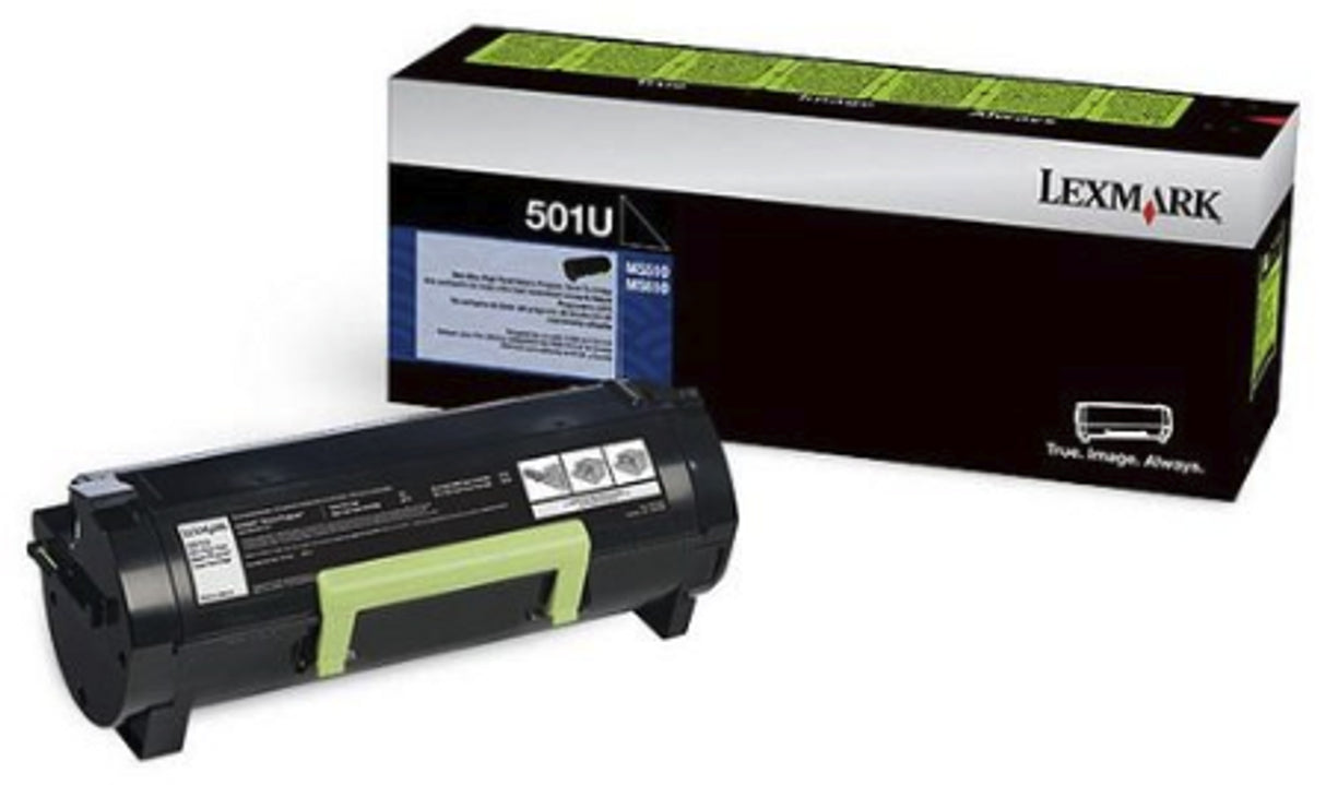 Lexmark Black Toner Cartridge Yield 20,000 pages - 50F0U0G