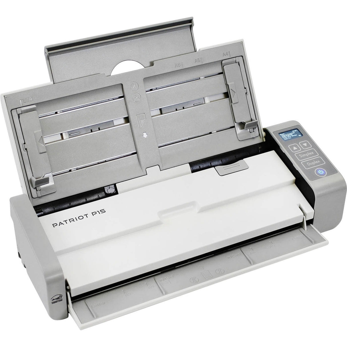 Visioneer Patriot P15 Sheetfed Scanner - 600 dpi Optical - TAA Compliant - 24-bit Color - 8-bit Grayscale - 20 ppm (Mono) - 20 ppm (Color) - Duplex Scanning - USB PP15-U