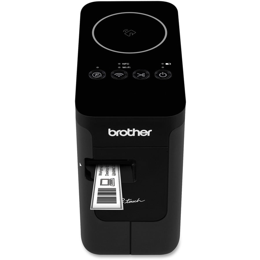 Brother PT-P750W label printer 180 x 180 DPI 30 mm/sec Wired & Wireless HSE/TZe Wi-Fi - PT-P750W