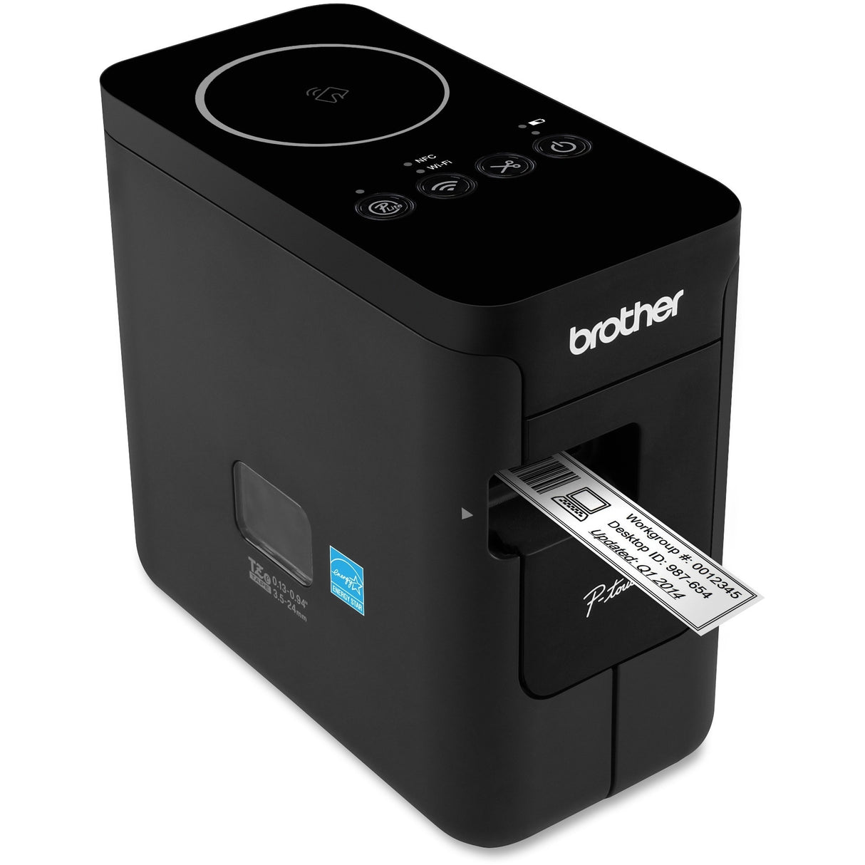Brother PT-P750W label printer 180 x 180 DPI 30 mm/sec Wired & Wireless HSE/TZe Wi-Fi - PT-P750W