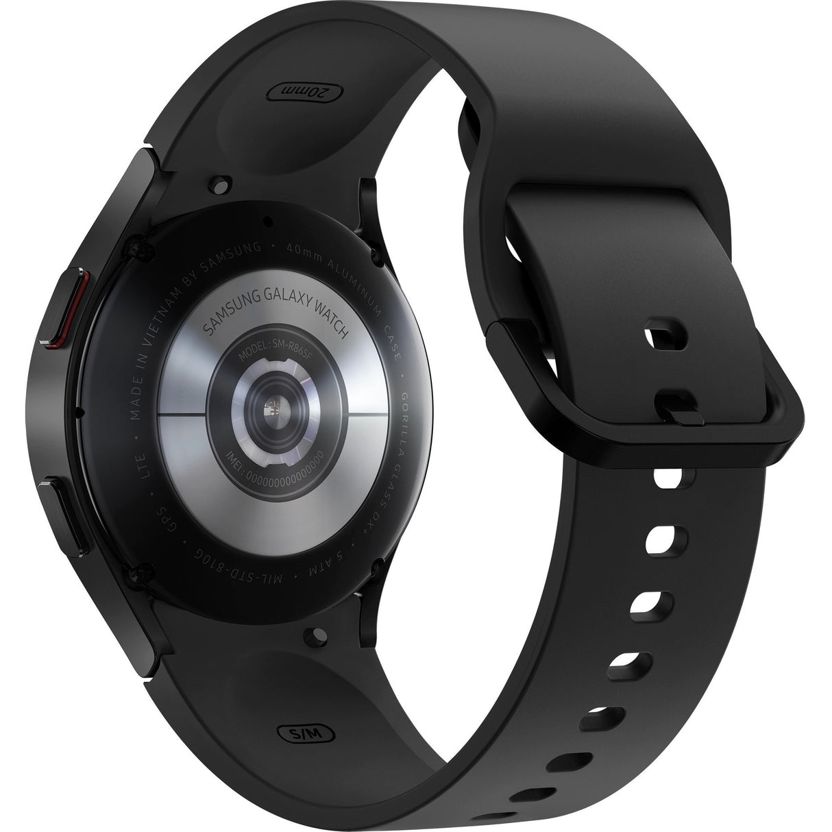 Samsung Galaxy Watch4 3.05 cm (1.2") AMOLED 30 mm 4G Black GPS (satellite) - SM-R865UZKAXAA